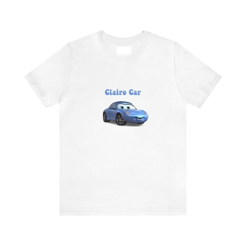 Clairo Car Tee White Shirt